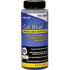 Cal-Blue Plus Gas Leak Detector, 6 oz Bottle w/ Dauber