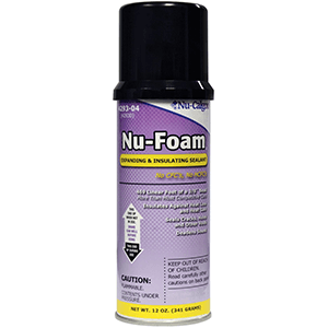 Nu-Foam Expanding & Insulating Sealant, 12 oz Can